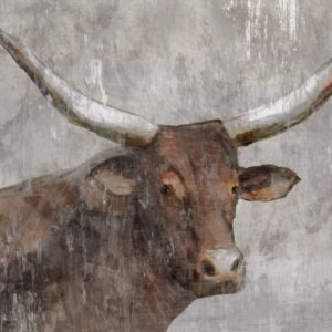 Texas Longhorn Painting