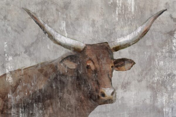 Texas Longhorn Painting