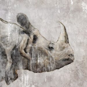 Nursery Art - Baby Rhino Safari Animal Prints - Jungle Nursery Wall Decor